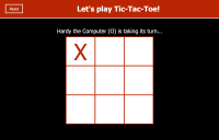 Preview of Tic-Tac-Toe webpage